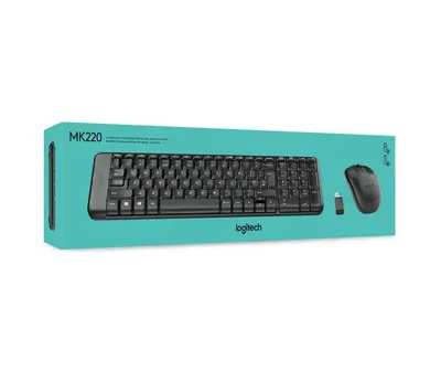 Logitech draadloze muis en toetsenbord MK220 920-003168