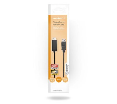 DisplayPort naar HDMI kabel 1m CCGL37100BK10