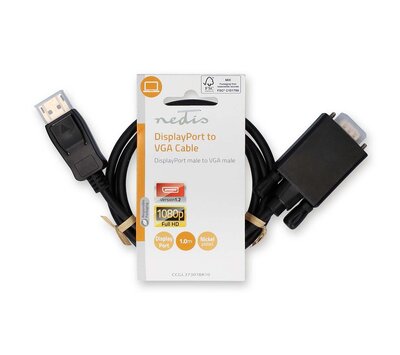 DisplayPort naar VGA kabel 1m CCGL37301BK10