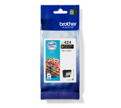 Originele Brother inktcartridge LC424BK zwart