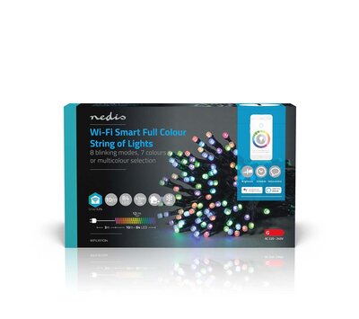 Nedis SmartLife 84 LED kerstverlichting WIFILX01C84