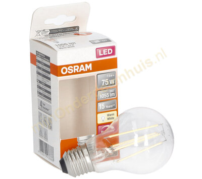 Osram LED lamp Classic 9W/75W E27