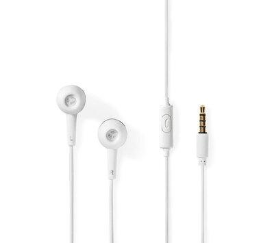 Nedis bedrade hoofdtelefoon HPWD2020WT