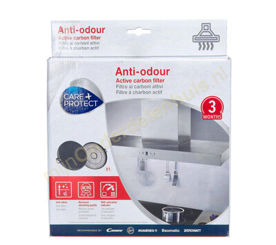 Candy koolstoffilter voor afzuigkap 49018362