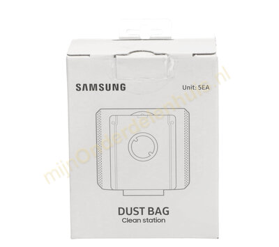 Originele stofzuigerzakken voor Samsung steelstofzuiger VCA-ADB90VT