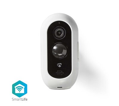 Nedis SmartLife camera voor buitenshuis WIFICBO30WT