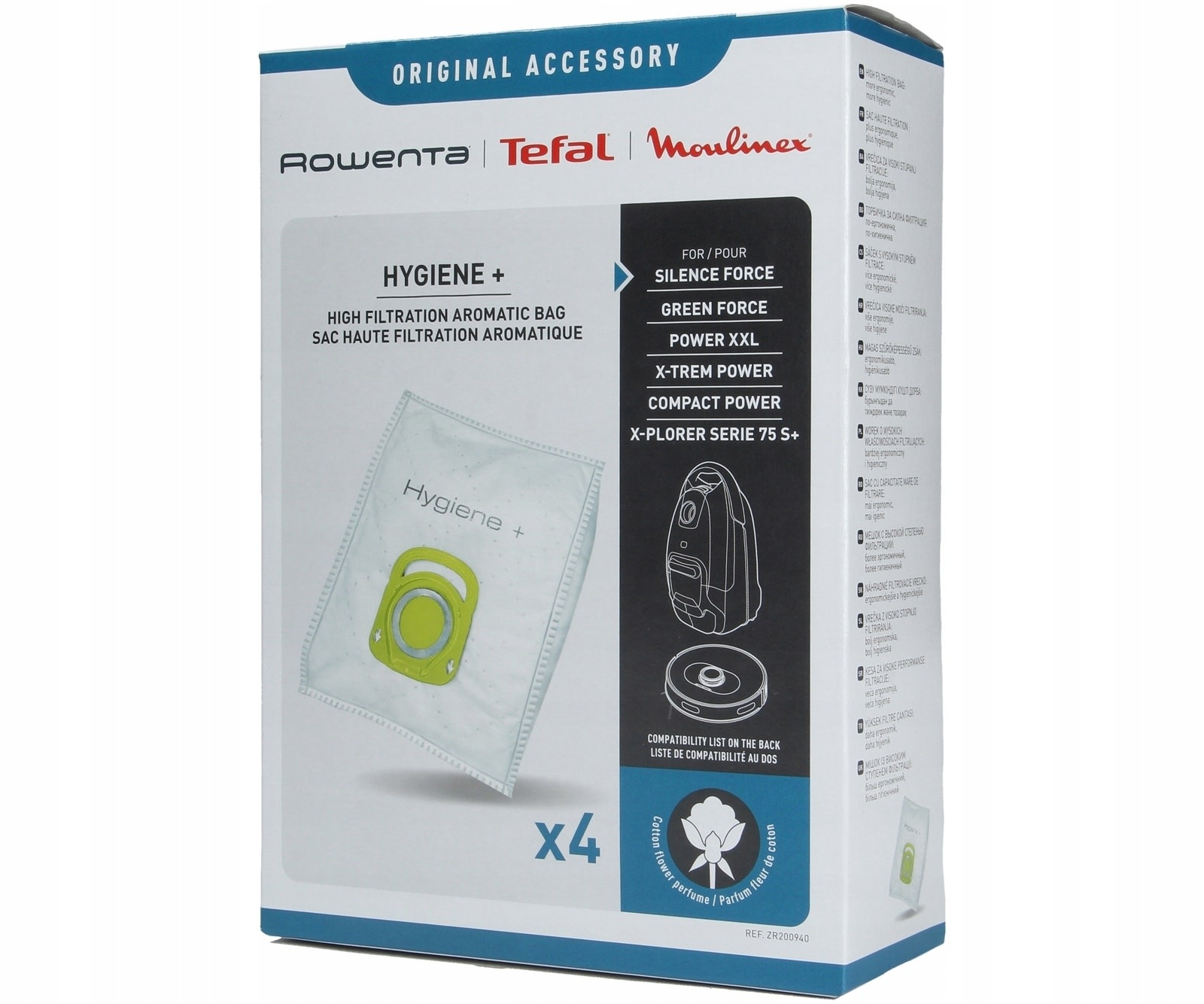 Etana 10 x stofzuigerzak compatibel met Rowenta RU 100 ... RU 110 stofzakken