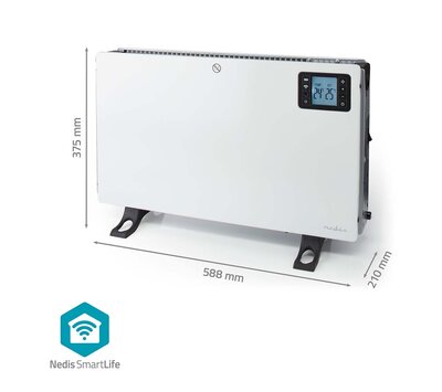 Nedis SmartLife convectorkachel HTCO50WTW