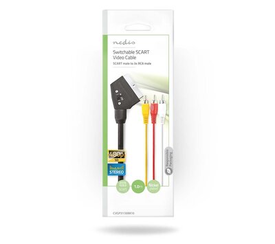 Scart naar tulp kabel 1m CVGP31130BK10