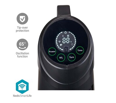 Nedis SmartLife patio verwarmer HTPA21BKW