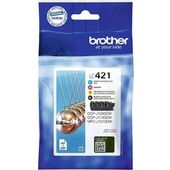 Brother Originele Brother inktcartridge LC421 Multipack