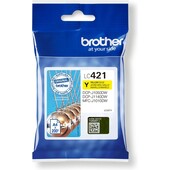 Brother Originele Brother inktcartridge LC421Y Geel