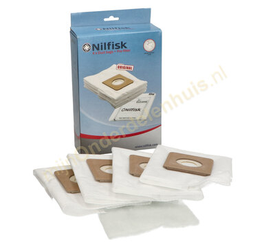 Originele stofzuigerzakken voor Nilfisk GM200 81846000