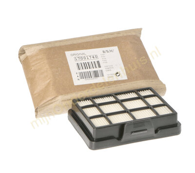 Bosch hepafilter van stofzuiger 17001740