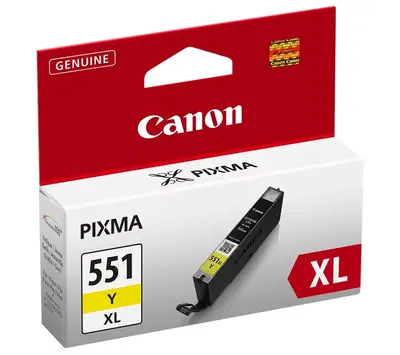 Originele Canon inktcartridge CLI-551XL geel 6446B001