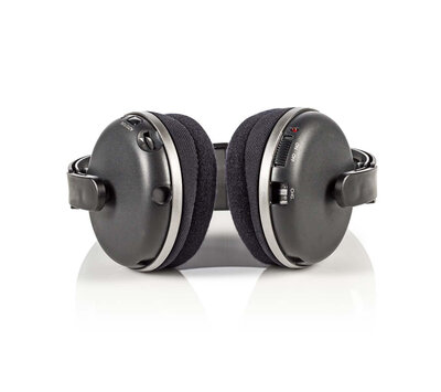 Nedis draadloze hoofdtelefoon radiofrequentie ( RF ) HPRF210BK