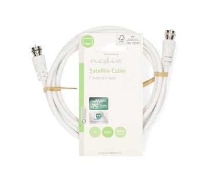 Antennekabel met f-connector 1,5m CSGL41000WT15