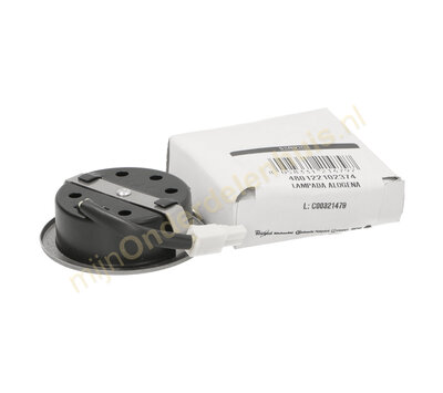 Whirlpool spotje van afzuigkap 480122102374