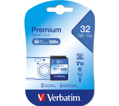 Verbatim SD kaart 32GB SDHC 43963