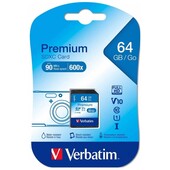 Verbatim Verbatim SD kaart 64GB SDXC 44024