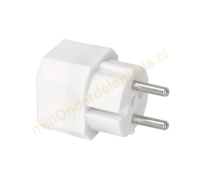 VB verdeelstekker 2x euro wit 41256