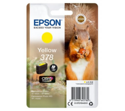 Originele Epson inktcartridge geel  378 - C13T37844010