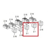 M-System M-System knop van fornuis 218P47A345