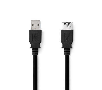 USB-A naar USB-A verlengkabel 3.2 1m CCGL61010BK10