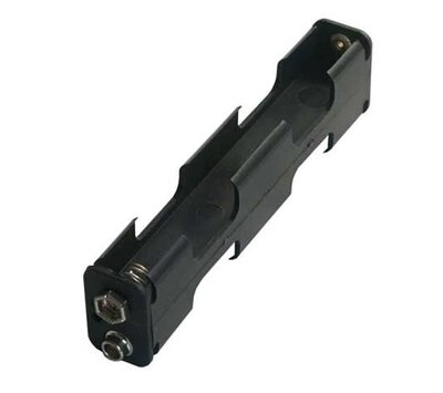 Universele batterijhouder 4x penlite AA