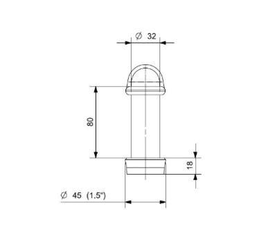 Reginox standpijp voor spoelbak R1005 R20241 R33821