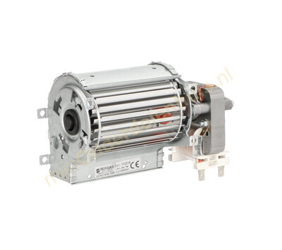 Tangentiële ventilatormotor 9 cm rechts