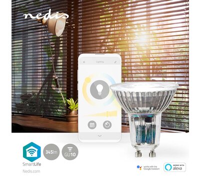 Nedis Smartlife LED lamp GU10 WIFILRW10GU10