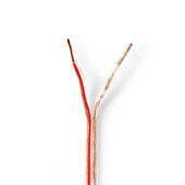 Nedis Luidsprekerkabel 1.5mm² 15m CABR1500TR150 transparant