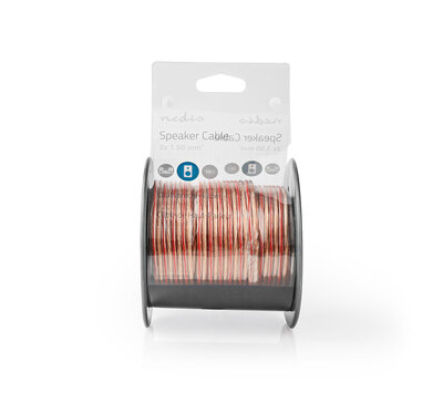 Luidsprekerkabel 1.5mm² 15m CABR1500TR150 transparant