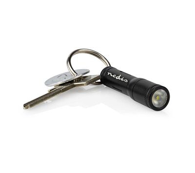 Nedis LED sleutelhanger zaklamp LTRH06WBK