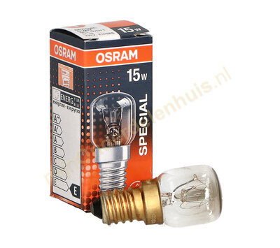 Osram ovenlamp 15W E14 helder