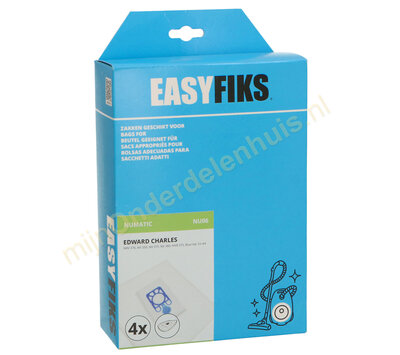 Easyfiks stofzuigerzakken voor Numatic NVM-2BH 604016