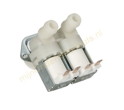 Universeel inlaatventiel 2-voudig recht 3/4 - 2x14mm