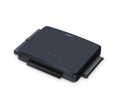 Nedis hardeschijfadapter HDADIS110BK