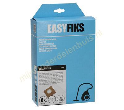Easyfiks stofzuigerzakken voor AFK PS1200