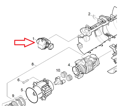 Kärcher schakelaar van hogedrukreiniger 9.755-343.0
