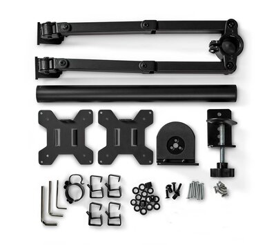 Nedis dubbele monitorsteun MMDOS110BK