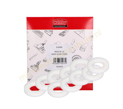 Numatic Quick geurcapsules roos 10 stuks 915674