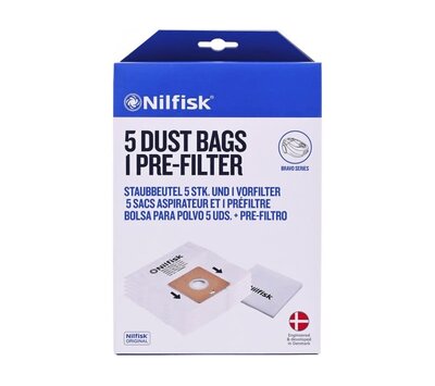 Originele stofzuigerzakken voor Nilfisk Action 30050002