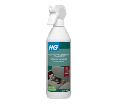 HG geur verwijderaar extreem sterk voor katten 703050103