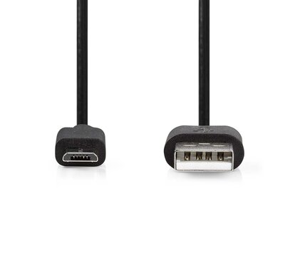 USB-A naar Micro USB-B kabel 0.5m CCGL60500BK05