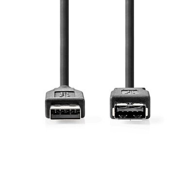USB-A naar USB-A verlengkabel 3.2 2m CCGL61010BK20