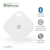 Nedis Bluetooth Apple smart tag BTTAG10WT