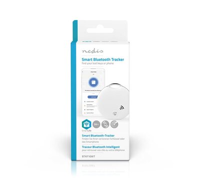Nedis Smartlife Bluetooth keyfinder BTKF10WT