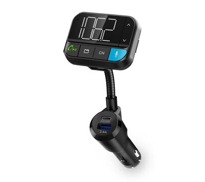 Nedis FM transmitter voor in de auto CATR1024BK